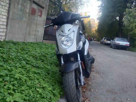 2014 Kymco Agility, серебристый, 55000 рублей, вид 3