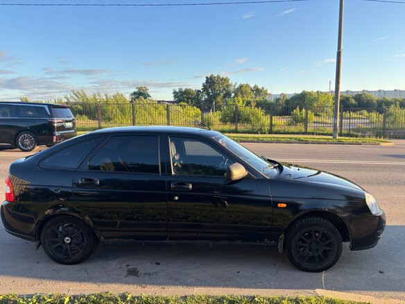 2012 Lada (ВАЗ) Priora I, чёрный, 300000 рублей - вид 2