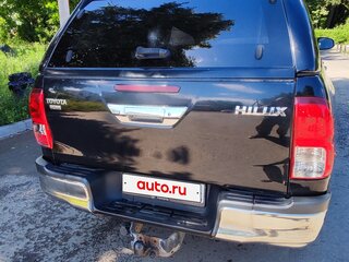 2016 Toyota Hilux VIII, чёрный, 2950000 рублей, вид 3