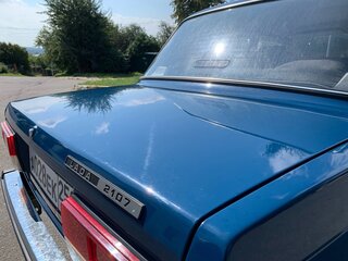 2005 Lada (ВАЗ) 2107, синий, 300000 рублей, вид 2