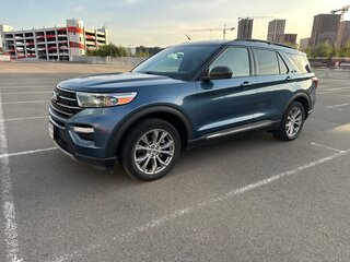 2019 Ford Explorer VI, синий, 3100000 рублей, вид 2