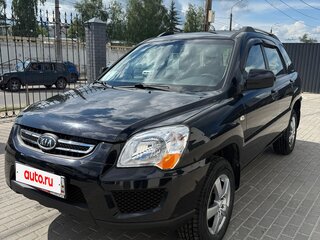 2009 Kia Sportage II Рестайлинг, чёрный, 1500000 рублей, вид 1
