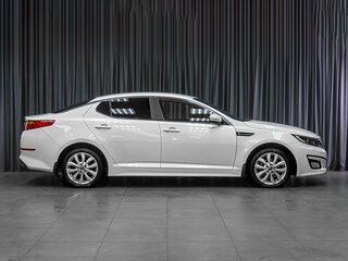 2014 Kia Optima III Рестайлинг, белый, 1299000 рублей, вид 5