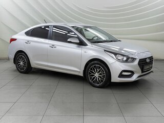 2019 Hyundai Solaris II, серебристый, 1348000 рублей, вид 1