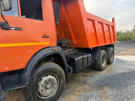 2012 КамАЗ 65115, оранжевый, 2000000 рублей, вид 2