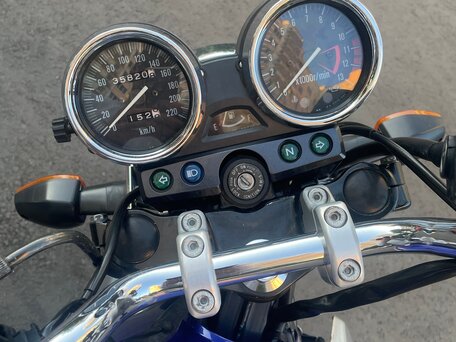 1999 Kawasaki ER-5, синий, 279000 рублей, вид 5