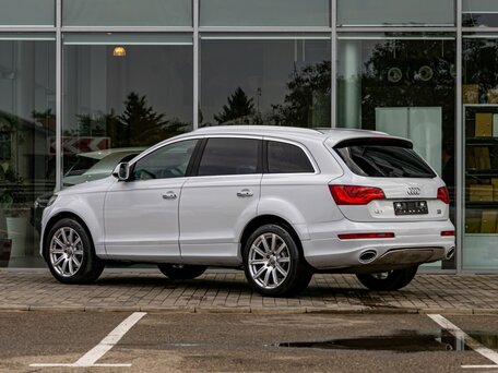 2014 Audi Q7 I (4L) Рестайлинг, белый, 2295000 рублей, вид 4
