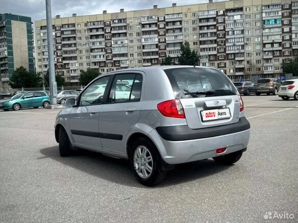 2006 Hyundai Getz I Рестайлинг, серебристый, 500000 рублей - вид 4