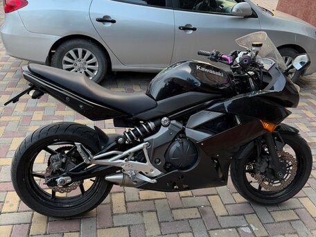 2010 Kawasaki ER-4F (Ninja 400R), чёрный, 290000 рублей, вид 2