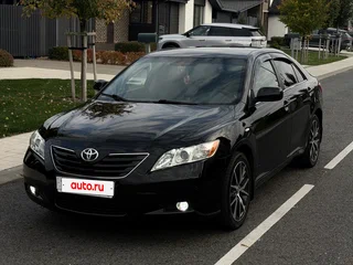 2008 Toyota Camry VI (XV40), чёрный, 1195000 рублей, вид 2