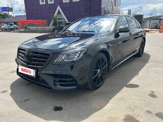 2020 Mercedes-Benz S-Класс 560 Long VI (W222, C217) Рестайлинг, чёрный, 5600000 рублей, вид 1