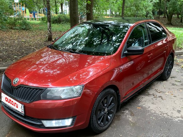2016 Skoda Rapid I, красный, 1300000 рублей