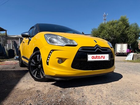 2010 Citroen DS3 I, жёлтый, 660000 рублей, вид 1