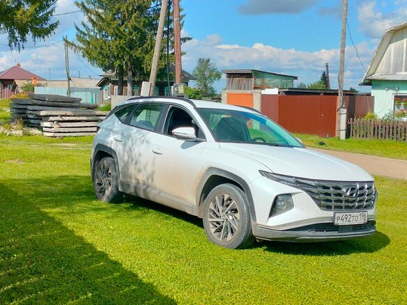 2022 Hyundai Tucson IV, белый, 3500000 рублей - вид 1
