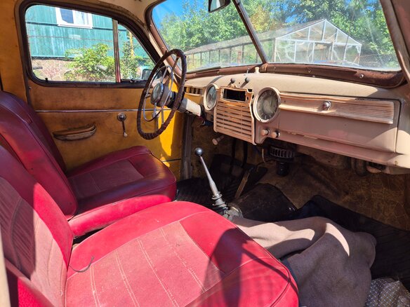 1956 ГАЗ М-20 «Победа», бежевый, 250000 рублей - вид 5
