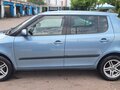 2010 Skoda Fabia II Рестайлинг, голубой - вид 3