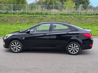 2014 Hyundai Solaris I Рестайлинг, чёрный, 1080000 рублей, вид 3