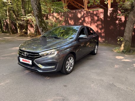 2024 Lada (ВАЗ) Vesta I Рестайлинг (NG), серый, 1300000 рублей, вид 1