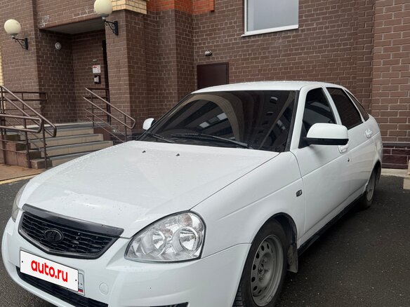 2009 Lada (ВАЗ) Priora I, белый, 299000 рублей - вид 6
