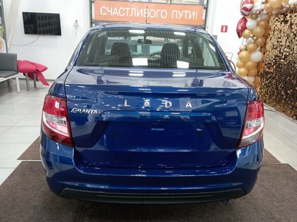 2026 Lada (ВАЗ) Granta I Рестайлинг, синий - вид 6