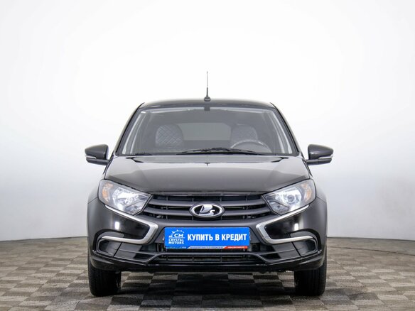 2022 Lada (ВАЗ) Granta I Рестайлинг, чёрный, 899000 рублей - вид 1