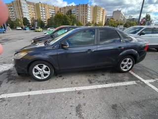2008 Ford Focus II Рестайлинг, чёрный, 370000 рублей, вид 5