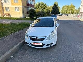 2008 Opel Corsa D, белый, 550000 рублей, вид 1