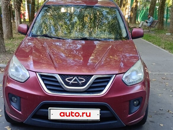 2014 Chery Tiggo (T11) I Рестайлинг (FL), красный, 320000 рублей
