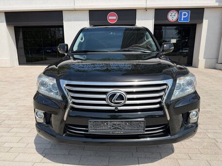 2012 Lexus LX 570 III Рестайлинг, чёрный, 4070000 рублей, вид 2