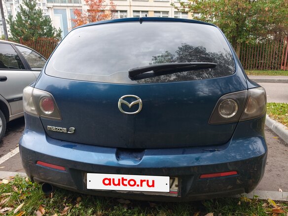 2007 Mazda 3 I (BK) Рестайлинг, зелёный, 235000 рублей - вид 2