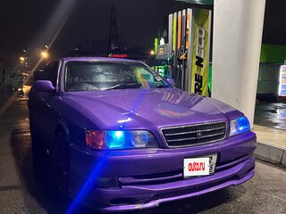 1999 Toyota Chaser VI (X100) Рестайлинг, фиолетовый, 800000 рублей, вид 5