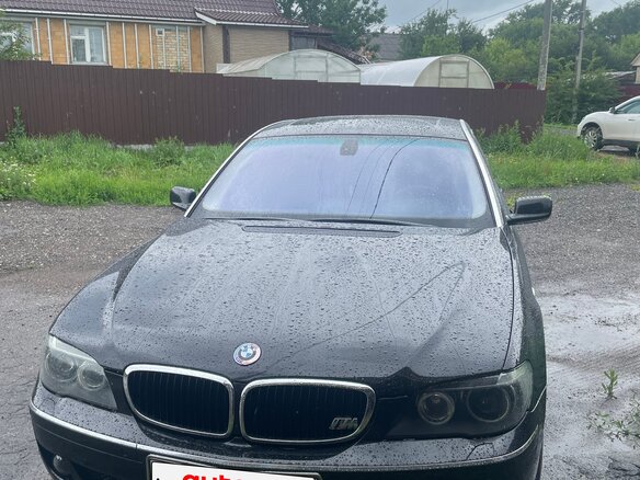 2007 BMW 7 серии Long 740Li IV (E65/E66) Рестайлинг, чёрный, 700000 рублей - вид 2