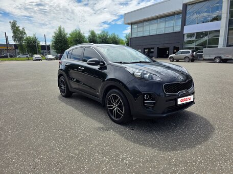 2018 Kia Sportage IV Рестайлинг, чёрный, 2100000 рублей, вид 3