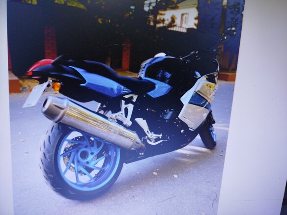 2008 BMW K 1200 S, чёрный, 650000 рублей - вид 10