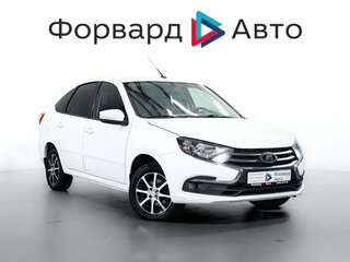 2019 Lada (ВАЗ) Granta I Рестайлинг, белый, 750000 рублей, вид 1