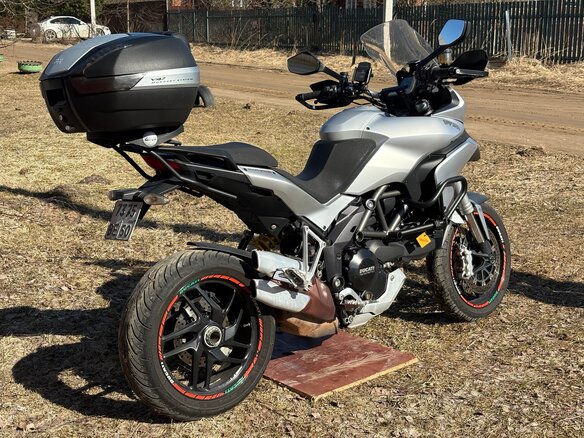 2013 Ducati Multistrada 1200, серебристый, 700000 рублей - вид 6