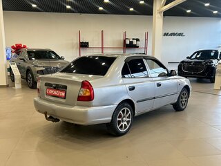 2004 Hyundai Accent ТагАЗ II, серебристый, 249000 рублей, вид 4
