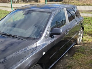 2007 Mazda 3 I (BK) Рестайлинг, чёрный, 410000 рублей, вид 3