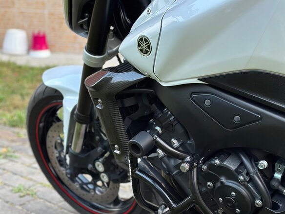 2008 Yamaha FZ1, белый, 650000 рублей - вид 9