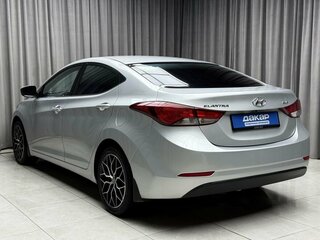 2014 Hyundai Elantra V (MD) Рестайлинг, серебристый, 1149000 рублей, вид 4