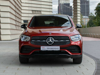 2019 Mercedes-Benz GLC Coupe 300 I (C253) Рестайлинг, красный, 3769000 рублей, вид 2