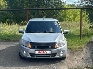 2015 Lada (ВАЗ) Granta I, серебристый, 300000 рублей, вид 1