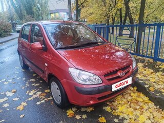 2008 Hyundai Getz I Рестайлинг, красный, 440000 рублей, вид 2