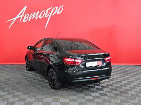 2018 Lada (ВАЗ) Vesta I, чёрный, 799000 рублей, вид 3