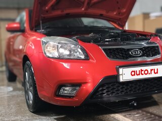 2009 Kia Rio II Рестайлинг, красный, 585000 рублей, вид 2