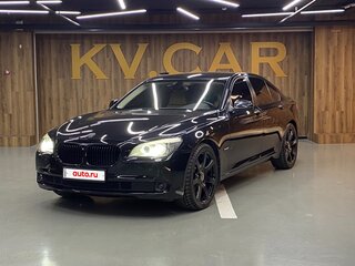 2011 BMW 7 серии 740d xDrive V (F01/F02/F04), чёрный, 2555000 рублей, вид 3