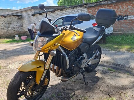 2007 Honda CB 600F Hornet, золотистый, 460000 рублей, вид 3