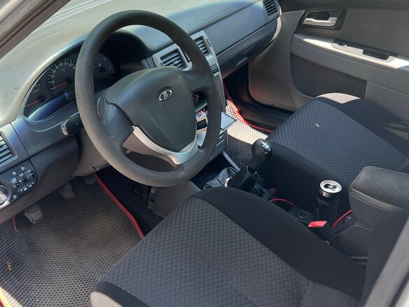 2008 Lada (ВАЗ) Priora I, серебристый, 290000 рублей - вид 4