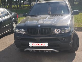 2005 BMW X5 3.0d I (E53) Рестайлинг, чёрный, 1500000 рублей, вид 2