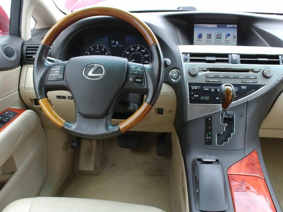 2009 Lexus RX 350 II Рестайлинг, красный - вид 17